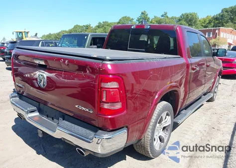 2020 Ram 1500 Laramie 4X4 5'7 Box z USA, uszkodzony, nr VIN 1C6SRFJT6LN217061